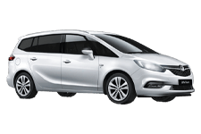 Van Hire Wakefield - Vauxhall Zafira 7-Seater - Minibus hire Wakefield